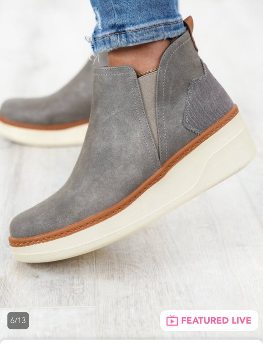 Blowfish - Wedge Sneaker Boot - Charcoal - 10